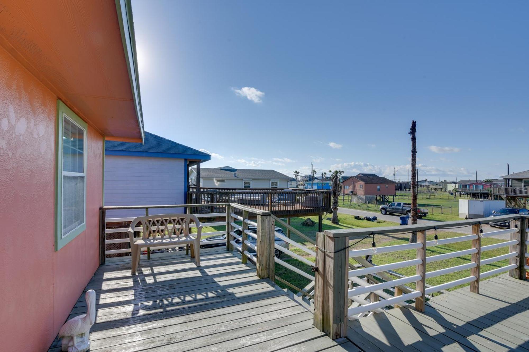 Sunset-View Surfside Beach House Walk To Beach! 외부 사진